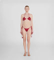 Maygel Coronel - Arazo Two-Piece - Carmesi