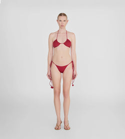 Maygel Coronel - Arazo Two-Piece - Carmesi