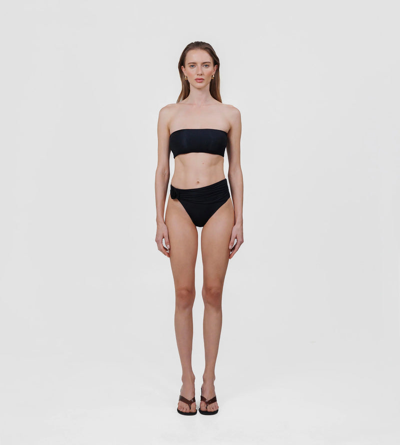 Maygel Coronel - Alheli Two Piece - Black