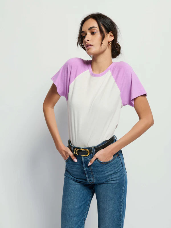 Nation LTD - Bobbie Tee - Violet Tulle