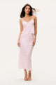 Loveshackfancy - Castle Silk-Blend Floral Maxi Skirt - Coastal Petal