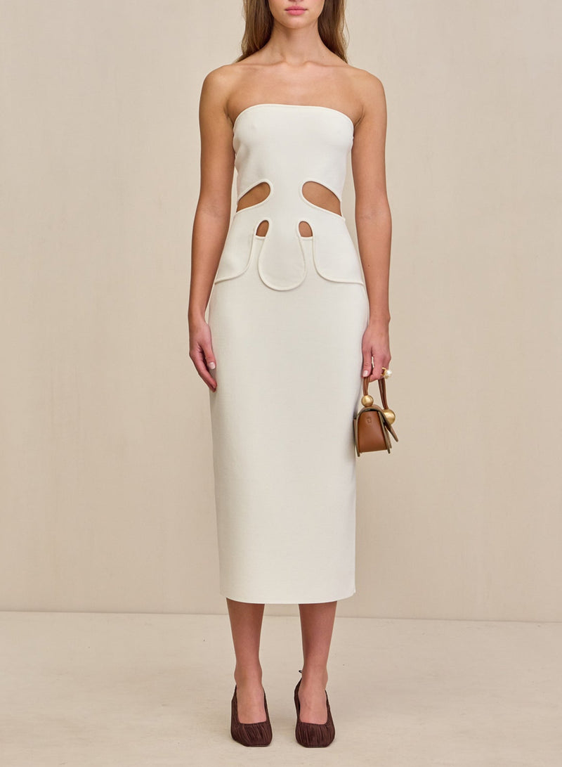 Cult Gaia - Brunelo Dress - Off White