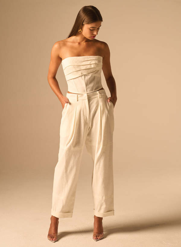 JBQ - Bellucci Top - Ecru