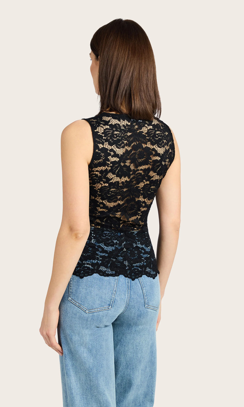 Generation love - Brinley Lace Top - Black
