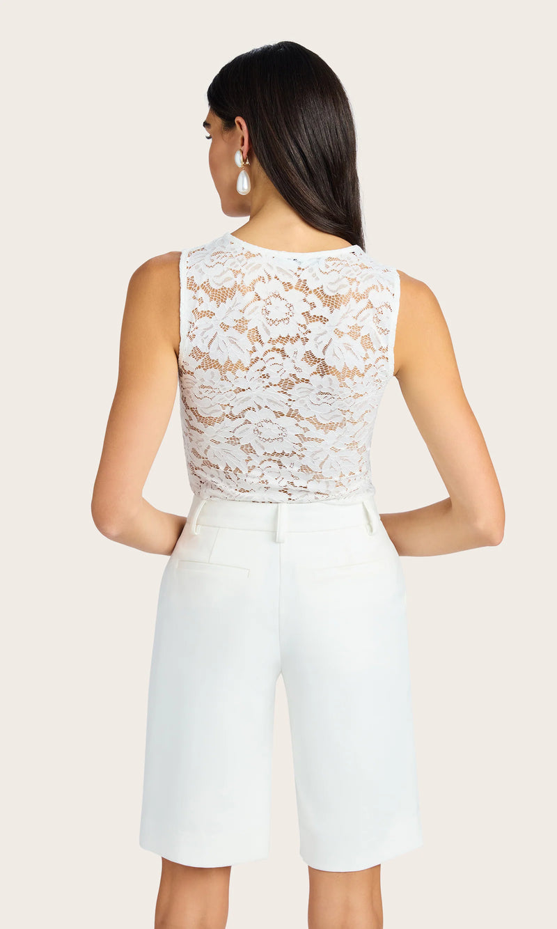 Generation love - Brinley Lace Top - White