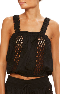 Ramy Brook - Misha Coverup Top - Black