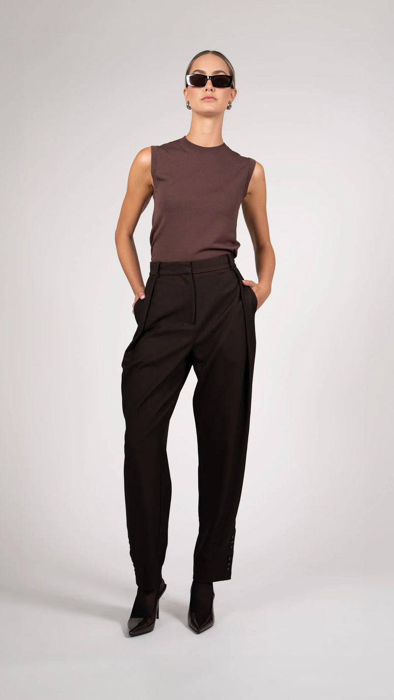 Parentezi - Olympia Trousers - Chocolate