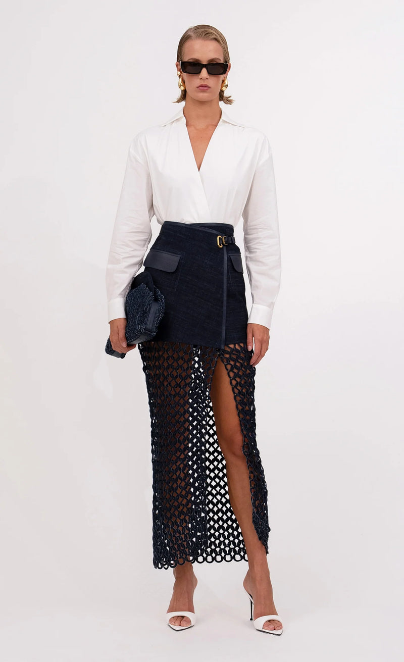 Nonchalant - Bria Skirt - Denim