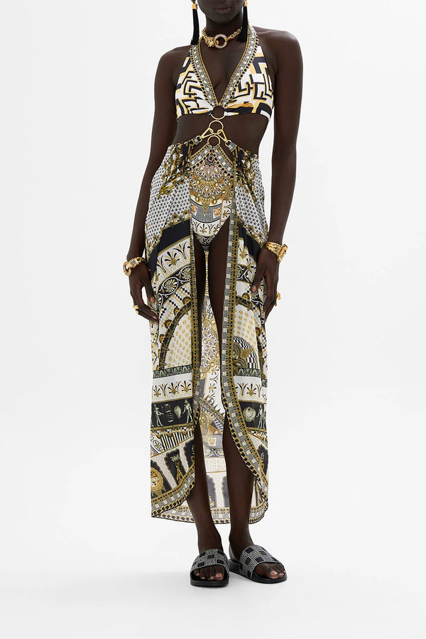 Camilla - Long Sarong with Clip - Temples Of Dendara