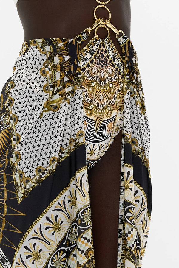Camilla - Long Sarong with Clip - Temples Of Dendara