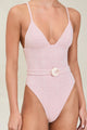 Devon Windsor - Catalina One Piece - Rose Cream