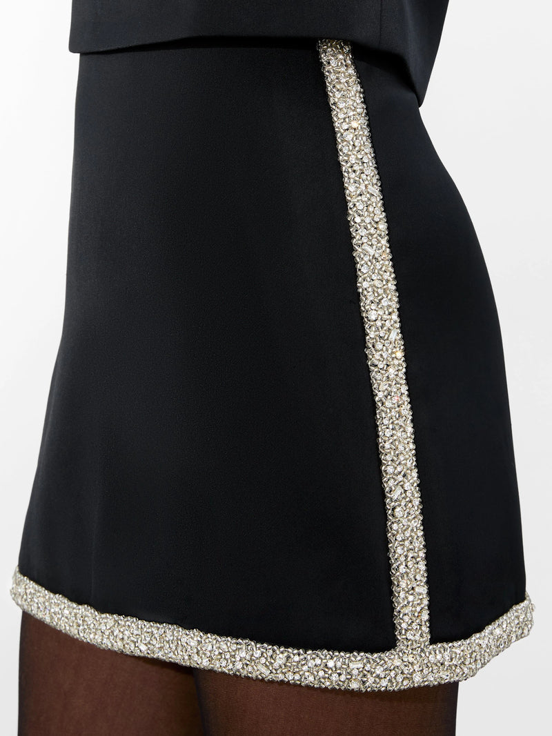 Alice + Olivia - Riley Mini Skirt - Black