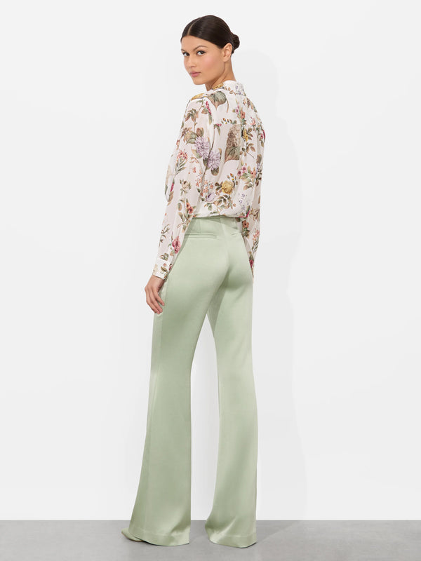 Alice + Olivia - Willa Silk Blouse - Sweet Nothing