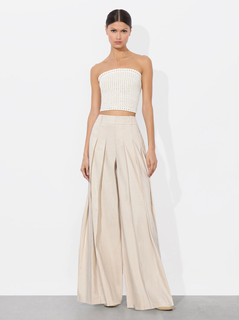 Alice + Olivia - Alison Tube Top - Soft White