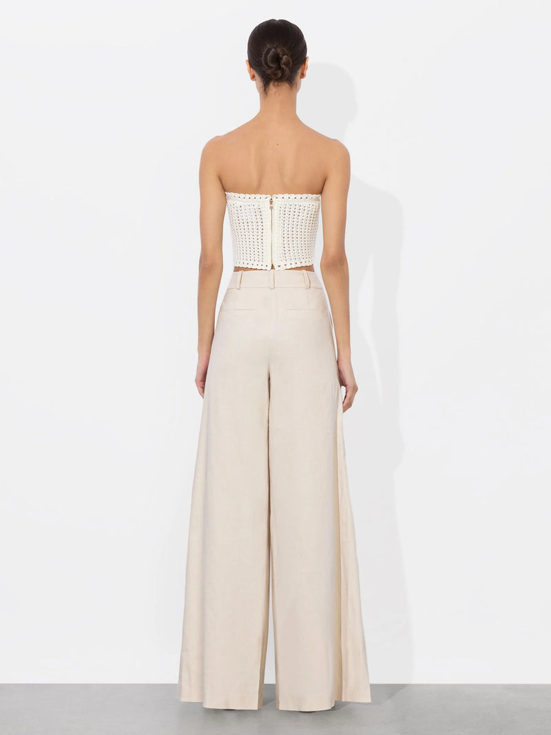 Alice + Olivia - Alison Tube Top - Soft White