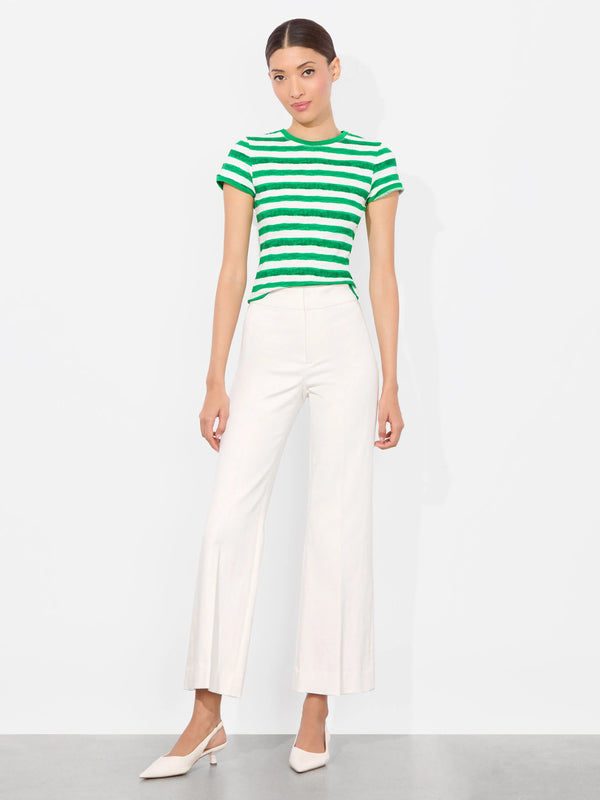Alice + Olivia - Tess Tee - True Blue/Off White