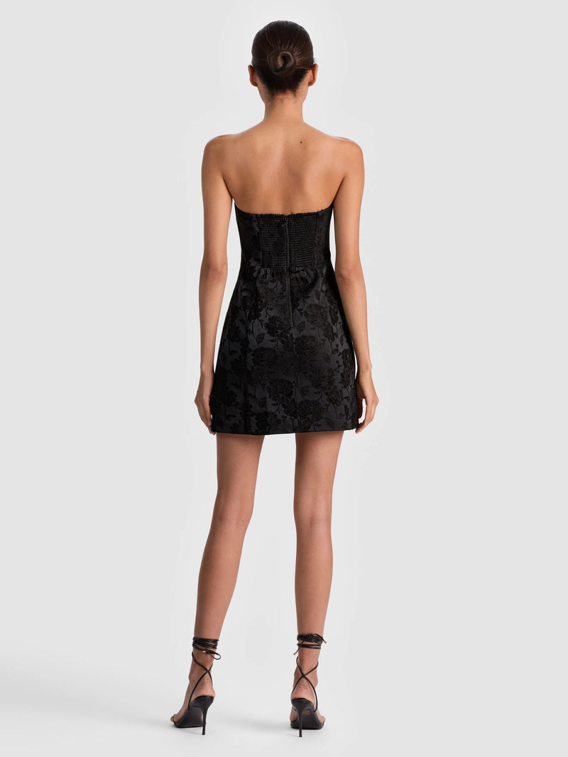 Alice + Olivia - Velia Mini Dress - Black