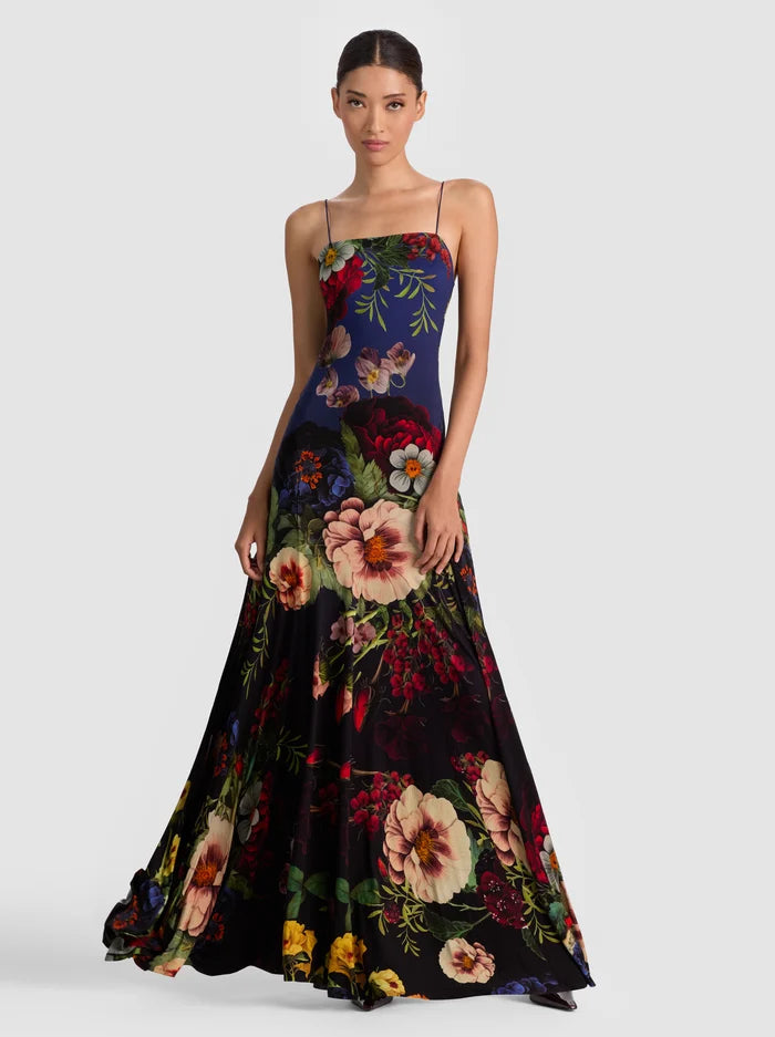 Alice + Olivia - Augusta Maxi Dress - Magic Garden Gradient