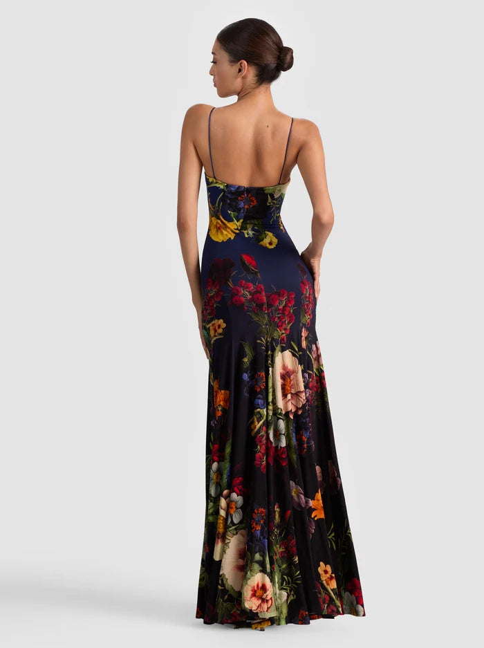 Alice + Olivia - Augusta Maxi Dress - Magic Garden Gradient