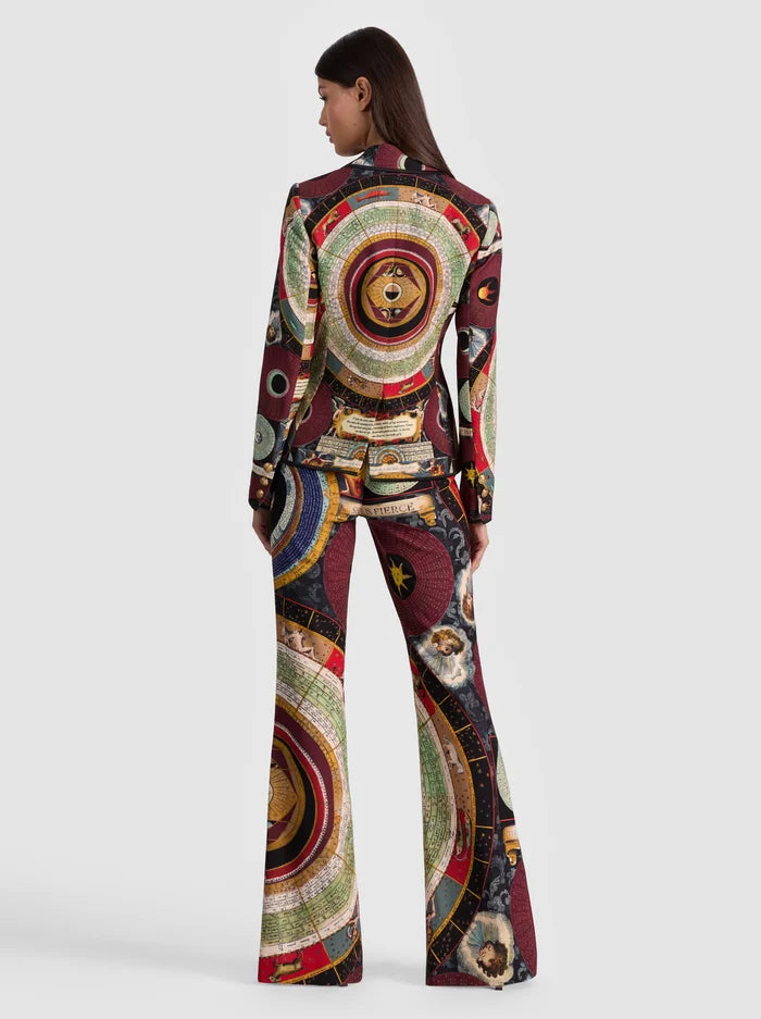 Alice + Olivia - Mya Printed Blazer - Hands Of Time