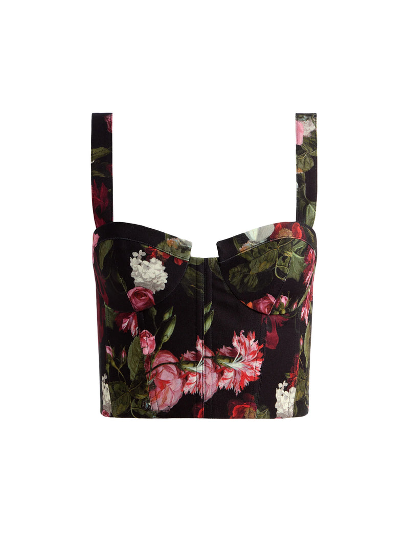 Alice + Olivia - Jeanna Bustier Cropped Top - Be Still