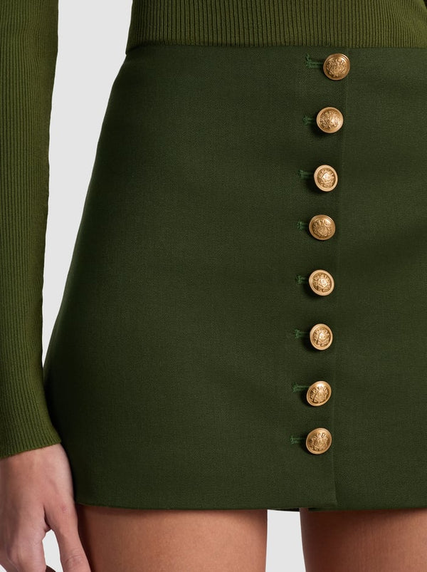 Alice + Olivia - Rubi Mini Skirt - Dark Olive