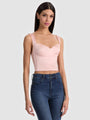 Alice + Olivia - Eve Bustier Top - English Rose