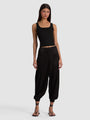 Alice + Olivia - Declan Pull On Genie Pant - Black