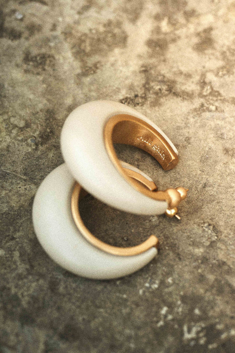 Cult Gaia - Mona Earring - Travertine