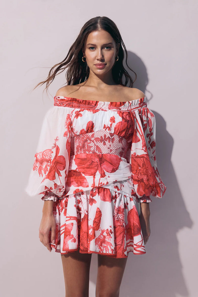 charo ruiz red dress Charo Ruiz | Graba Long Dress Red Nelum