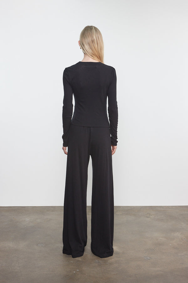 Cashmere Jersey Easy Drawcord Pant