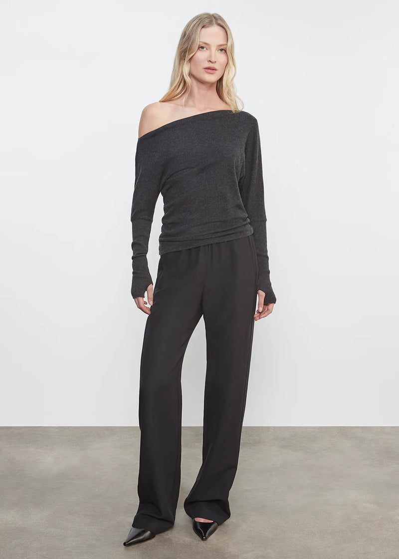 Enza Costa - Twill Everywhere Pant - Black