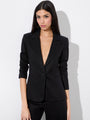 Alice + Olivia - Macey Fitted Blazer  - Black