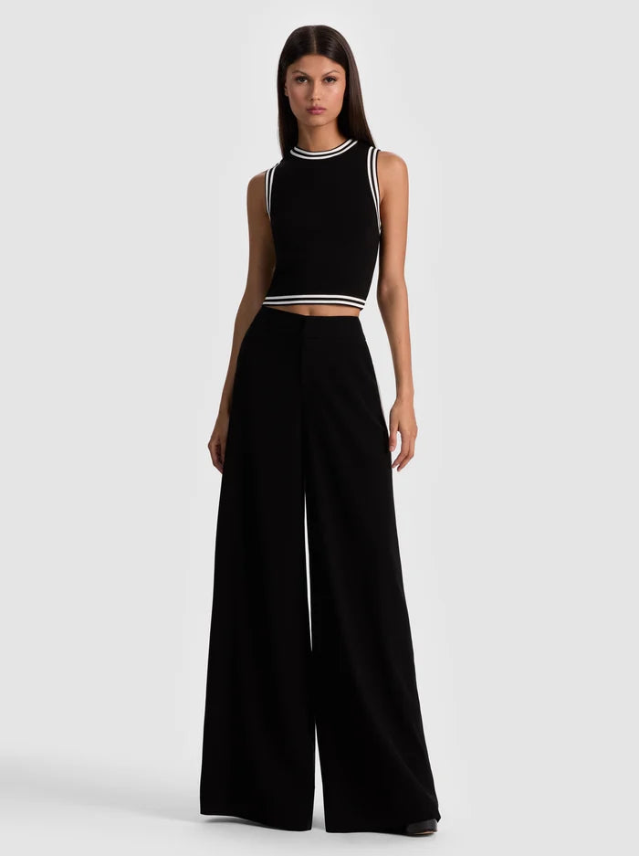 Alice + Olivia - Amity Tank - Black