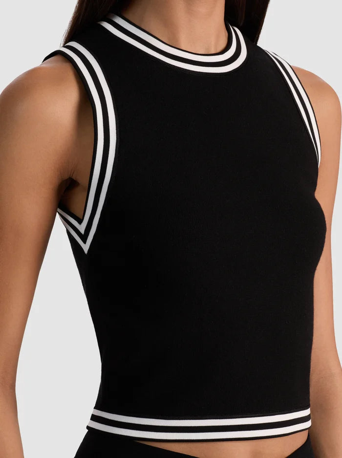 Alice + Olivia - Amity Tank - Black