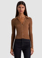 Alice + Olivia - Nealie Cardigan - Camel