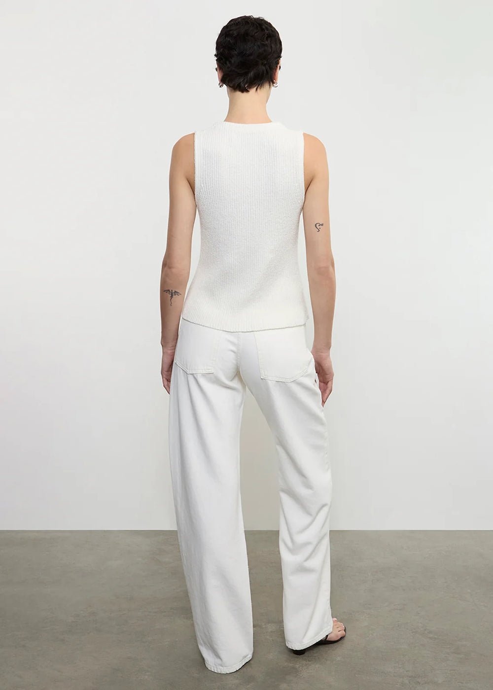Enza Costa - Boucle Knit Vest - Multiple Colors