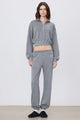 Eterne - Boyfriend Pocket Sweatpant - Dark Heather Grey