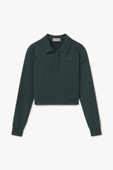 OFT3073 - CROPPED POLO SWEATSHIRT