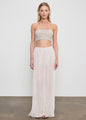 Plisse Palazzo Pant