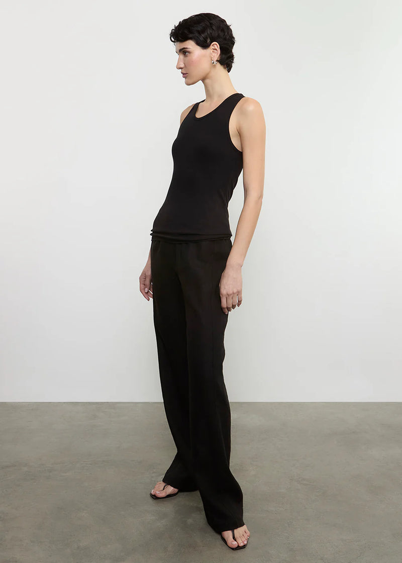 Enza Costa - Linen Everywhere Pant - Black