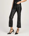 Cinq à Sept - Vegan Leather Dorothea Pant - Black