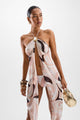 Coral Moonstone Drape Top - Mars Beige