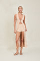 Devon Windsor - Garcelle Robe - Cashew