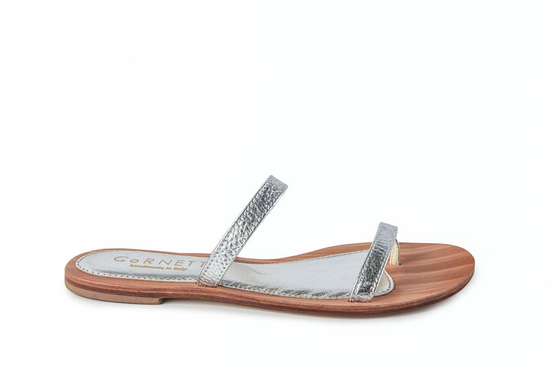 Cornetti - Baunei Sandal - Silver