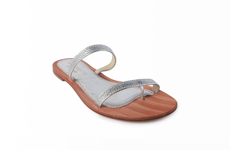 Cornetti - Baunei Sandal - Silver