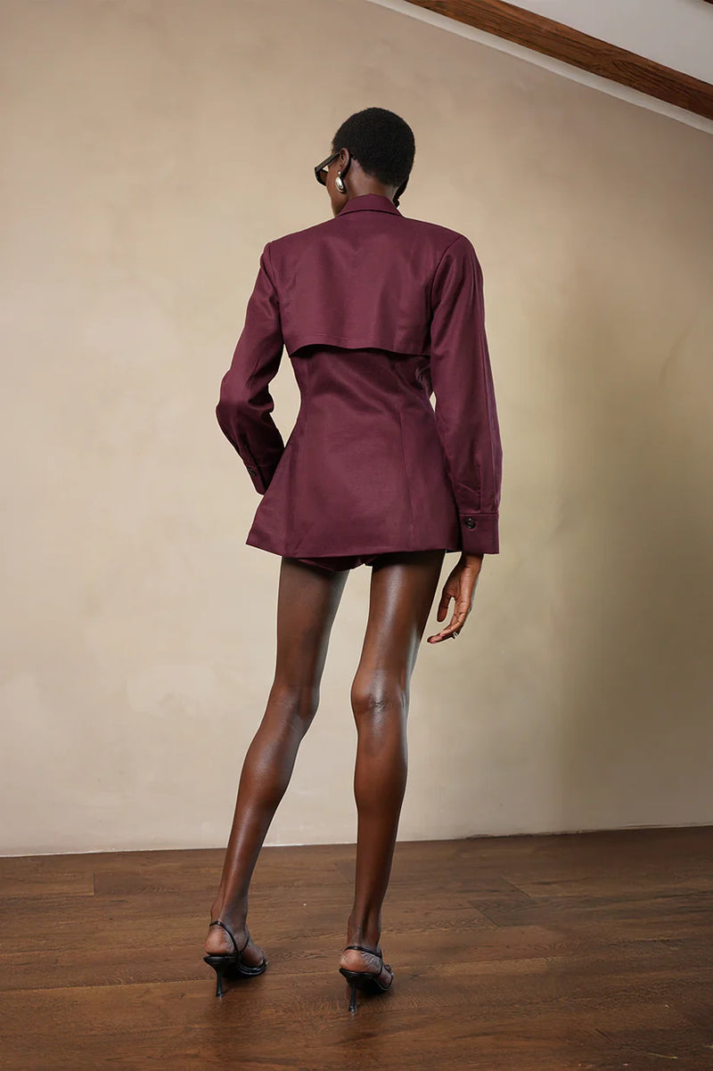 Parentezi - Brielle Shorts - Plum