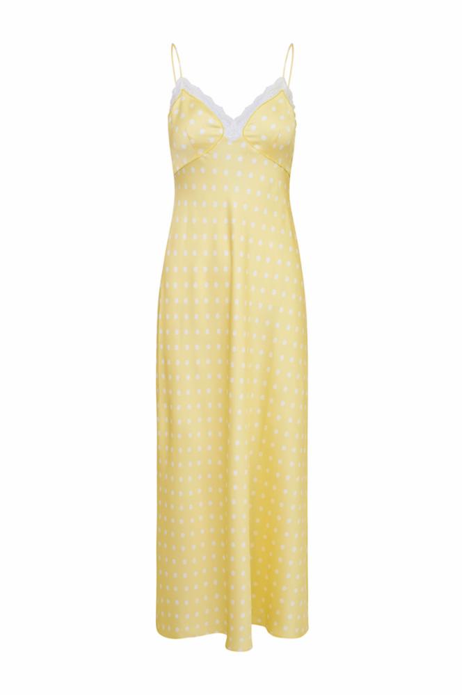 Loveshackfancy - Manuela Slip Maxi Dress - Marigold