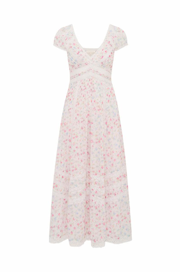 Loveshackfancy - Suvi Cotton Midi Dress - Confetti Bloom