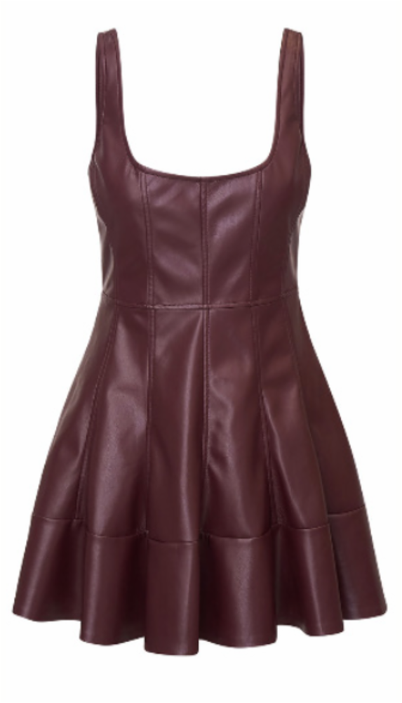 Loveshackfancy - Fauber Dress - Oxblood